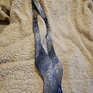Blue Paisley Silk Tie